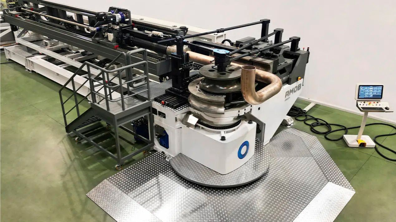 8.86" AMOB #eMOB-225, Electric CNC Tube Bender, multi-stack tooling, anti-collision system, motion control - Image 3