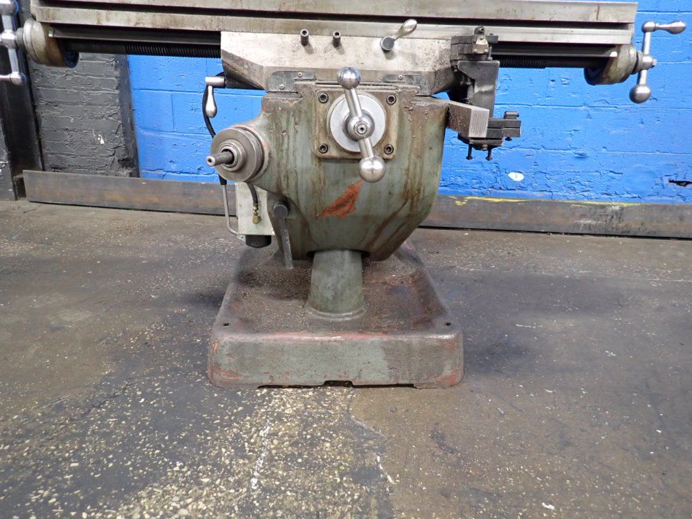 First #LC-1-1/2TM, Vertical Mill, 9" x 42" table, 2 HP, 440/220 V. - Image 3
