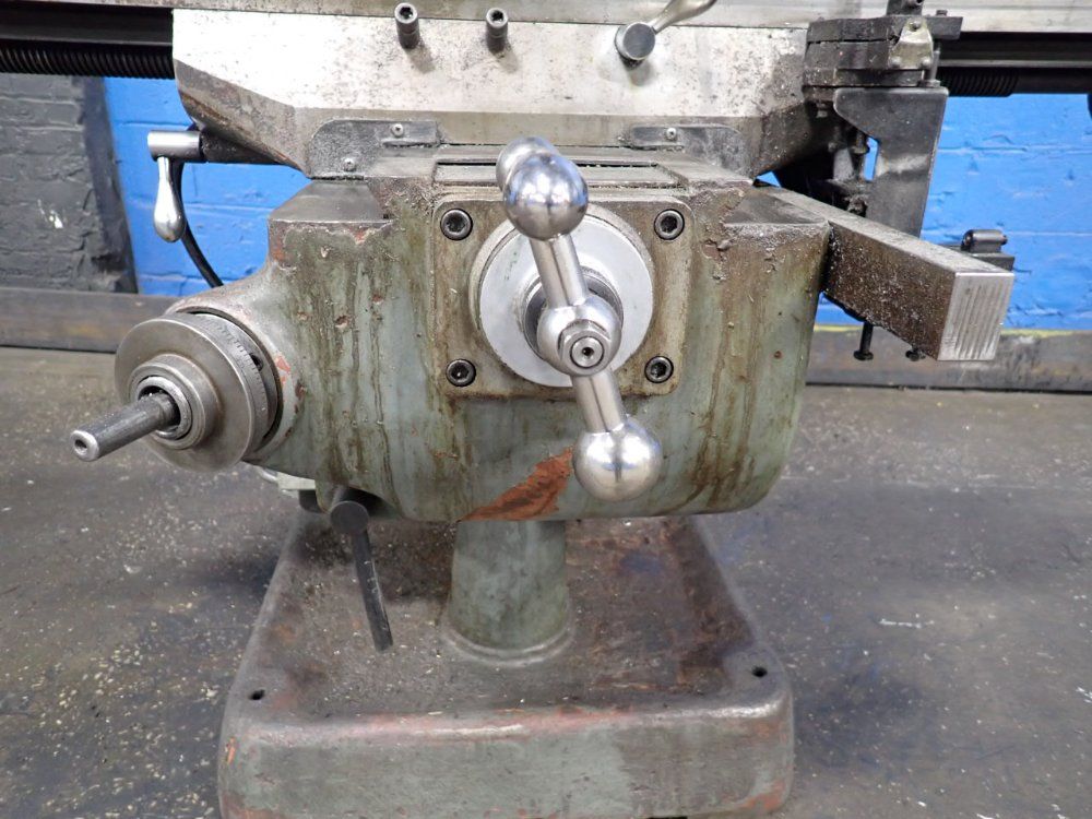 First #LC-1-1/2TM, Vertical Mill, 9" x 42" table, 2 HP, 440/220 V. - Image 4