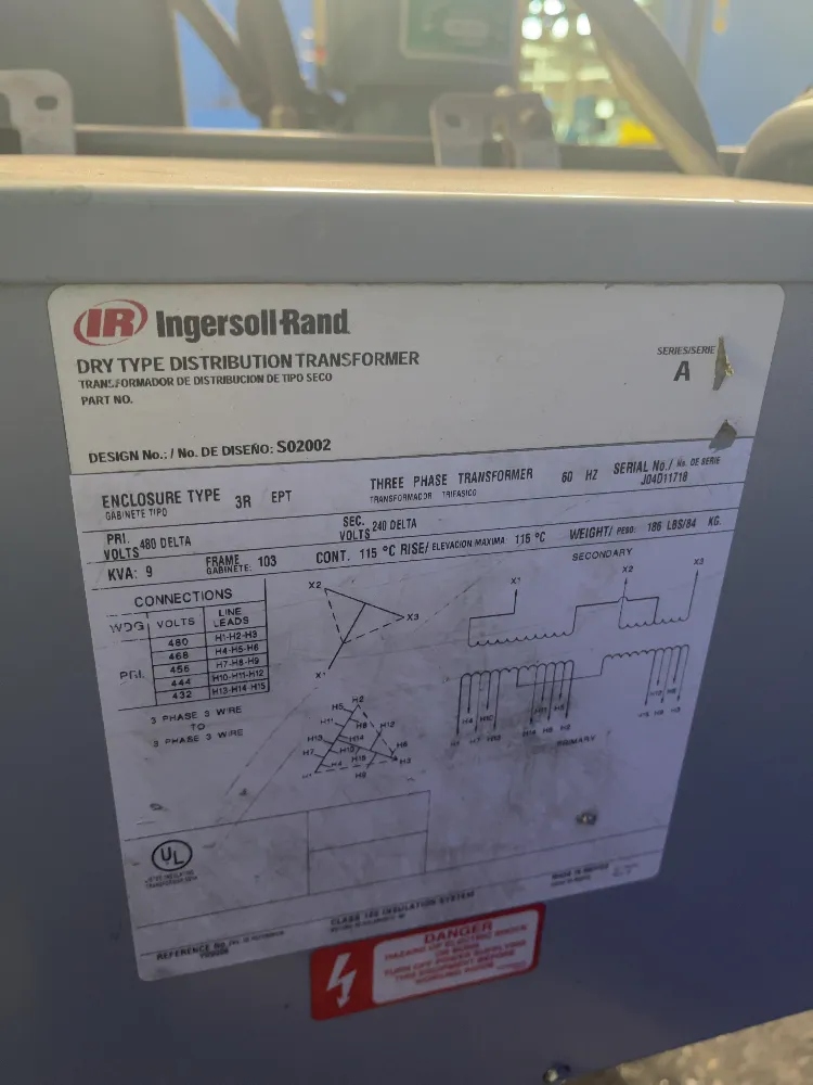 8" x 20" Hardinge #DSM-59, Lathe, 1 HP, 440 V. - Image 3