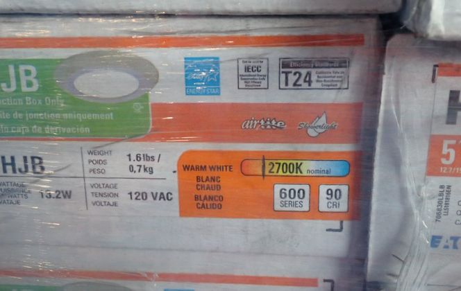 Eaton #SLD606927WHJB, Halo Surface LED Downlight, 13.2 W, 2700K, LOT of 407 Boxes - Image 3