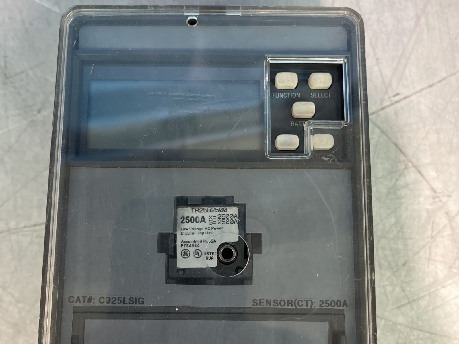 General Electric #C325LSIG, MicroVersatrip Plus Trip Unit, 2500 A - Image 1