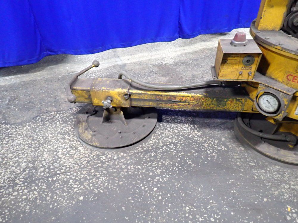 6,900 lb. Anver #M690M3-110, Vacuum Lift Attachment, 86" Span, 1995 - Image 3