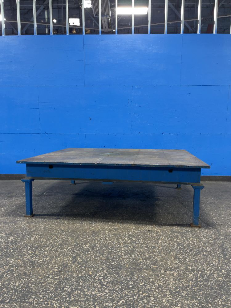 9' x 7' x 35" H, Welding Table - Image 1