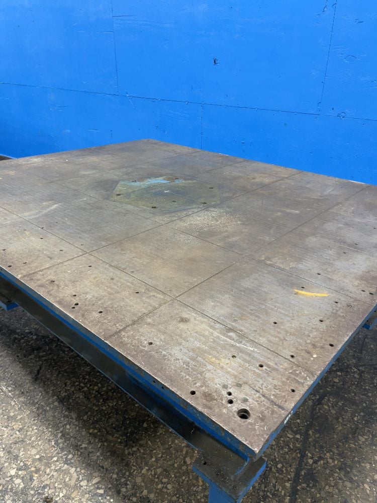 9' x 7' x 35" H, Welding Table - Image 3