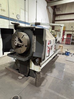 Haas #TL-3B, CNC lathe, 37" swing, 80" centers, 19" swing over cross slide, (2) 3-jaw 24" chucks, 2014 - Image 3