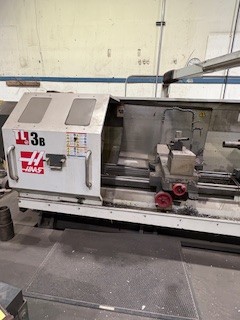 Haas #TL-3B, CNC lathe, 37" swing, 80" centers, 19" swing over cross slide, (2) 3-jaw 24" chucks, 2014 - Image 4