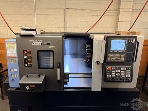 Daewoo Doosan #Lynx-2100LB, CNC Turning Center, 2-Axis, Fanuc i, 8" chuck, 2.6" bar, 2018 - Image 1