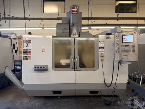Haas #VF-3SSYT, 4th Axis CNC vertical machining center, 40" X, 26" Y, 25" Z, 12000 RPM, 24 automatic tool - Image 1