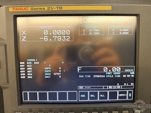 Daewoo Doosan #Puma-240B, CNC Turning Center, 2-Axis, 2.6" bar, 2008 - Image 3