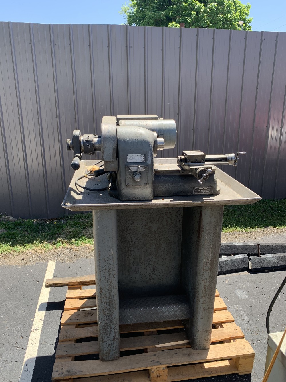 9" Hardinge #HSL59, SuperPrecision Speed Lathe, On Base - Image 2
