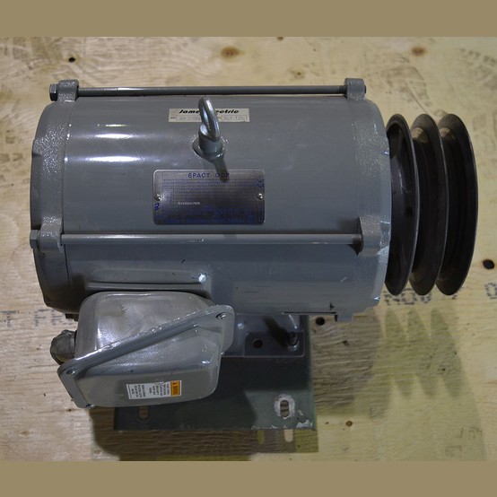 10 HP 1740 RPM Teco Westinghouse, Frame 215T, 575 Volts, Electric Motor - Image 1