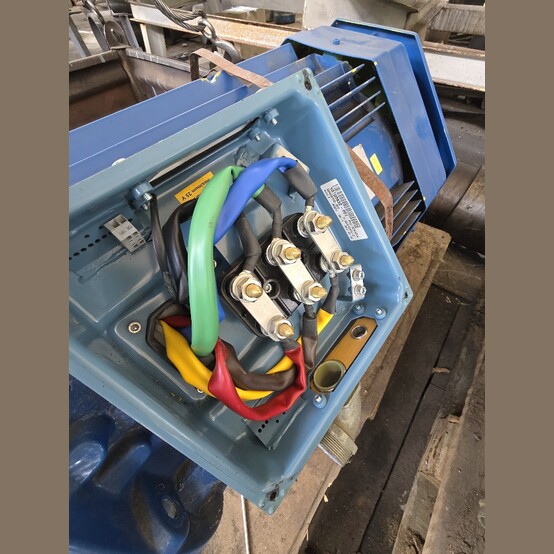 100 HP 1483 RPM ABB, 1000 Volts, Model M3AA250SMC, Electric Motor - Image 3