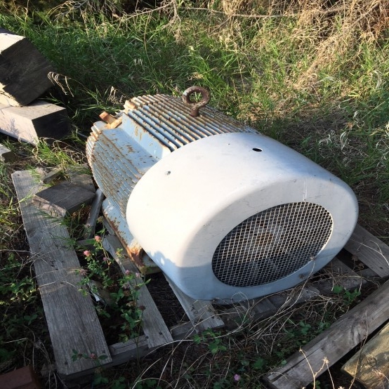150 HP 1200 RPM Canadian General Electric, 575 Volts, Electric Motor - Image 1