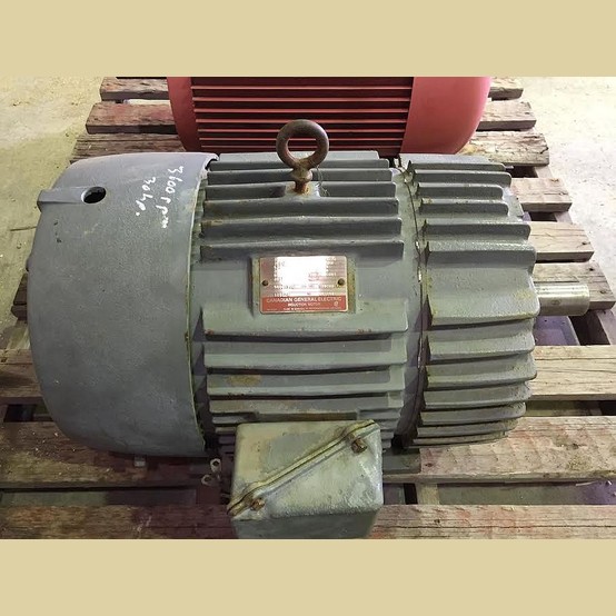 30 HP 3540 RPM General Electric, Frame 286T, TEFC, Electric Motor - Image 1