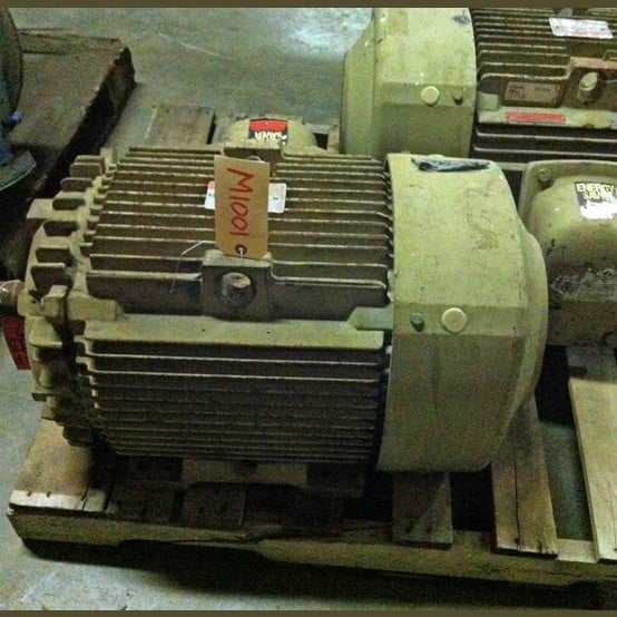40 HP 3565 RPM General Electric, Frame 324TS, 460 Volts, Electric Motor - Image 2