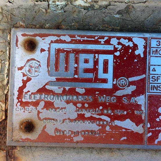 425 HP 1790 RPM Weg, TEFC, 575 Volts, Electric Motor - Image 3