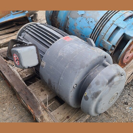 100 HP 1780 RPM U.S. Motors, Frame 405VP, 3 phase, 575 Volts, Vertical Motor - Image 1