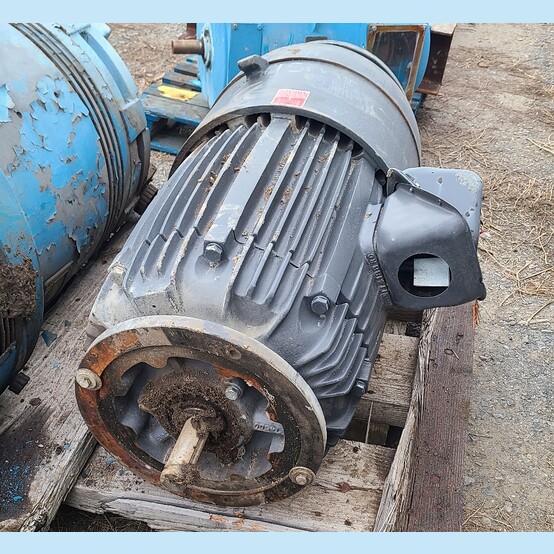 100 HP 1780 RPM U.S. Motors, Frame 405VP, 3 phase, 575 Volts, Vertical Motor - Image 2