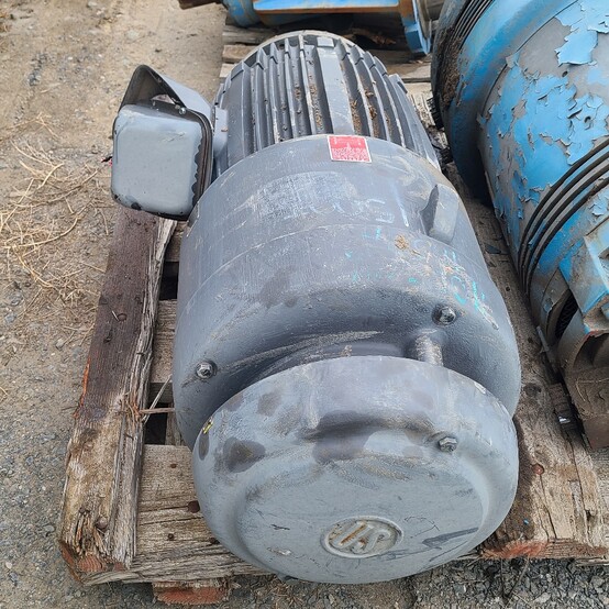 100 HP 1780 RPM U.S. Motors, Frame 405VP, 3 phase, 575 Volts, Vertical Motor - Image 4