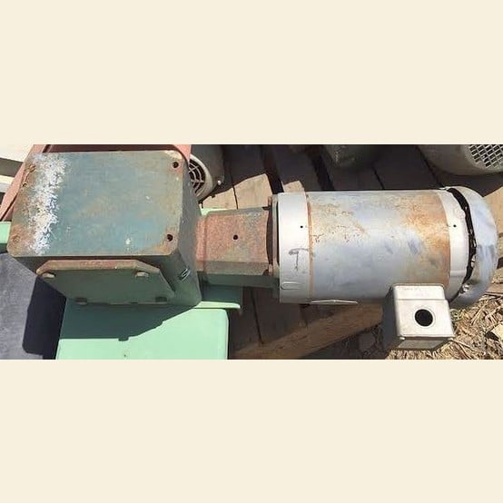2 HP 1725 RPM Grove #M232-2, Gear Reducer, 30:1 Ratio, 230/460 Volts - Image 1