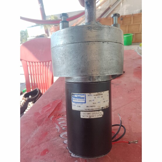 VonWei HP e RPM #V03629AA88, DC Gearmotor, 59:1 Ratio, 12 Volts - Image 2