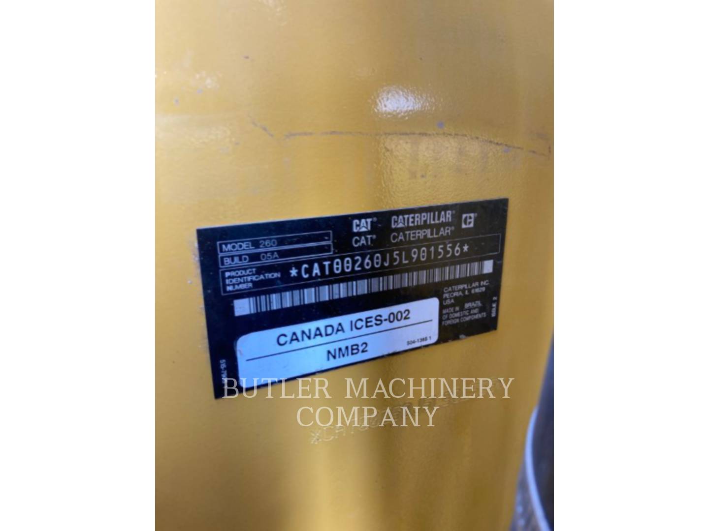 Cat 260, Skid Steer Loader, 412 hours, S/N: 5L901556, 2025 - Image 6