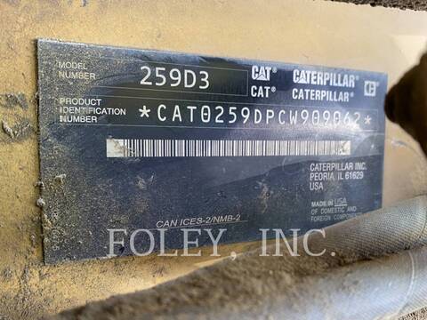 Caterpillar 259D3, 1799 hours, S/N: CW909062, 2021 - Image 6