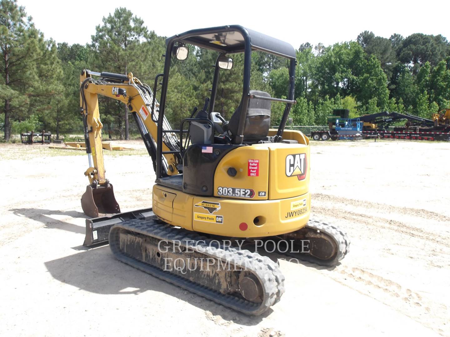 Caterpillar 303.5E2CR, 1277 hours, S/N: JWY08254, 2021 - Image 3