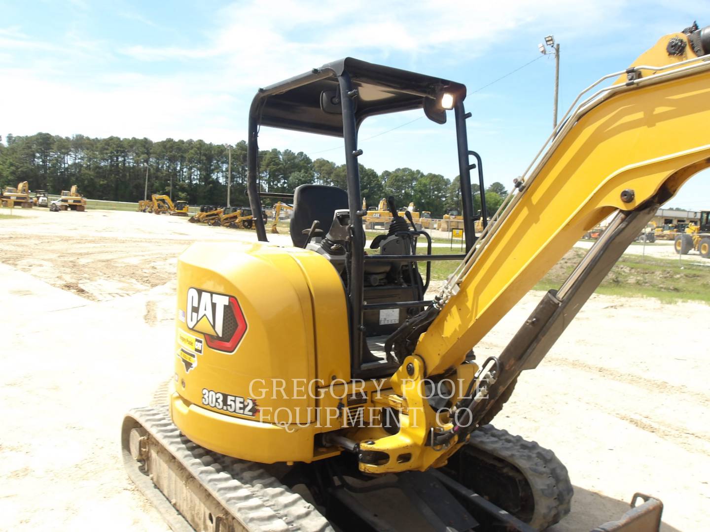 Caterpillar 303.5E2CR, 1277 hours, S/N: JWY08254, 2021 - Image 7