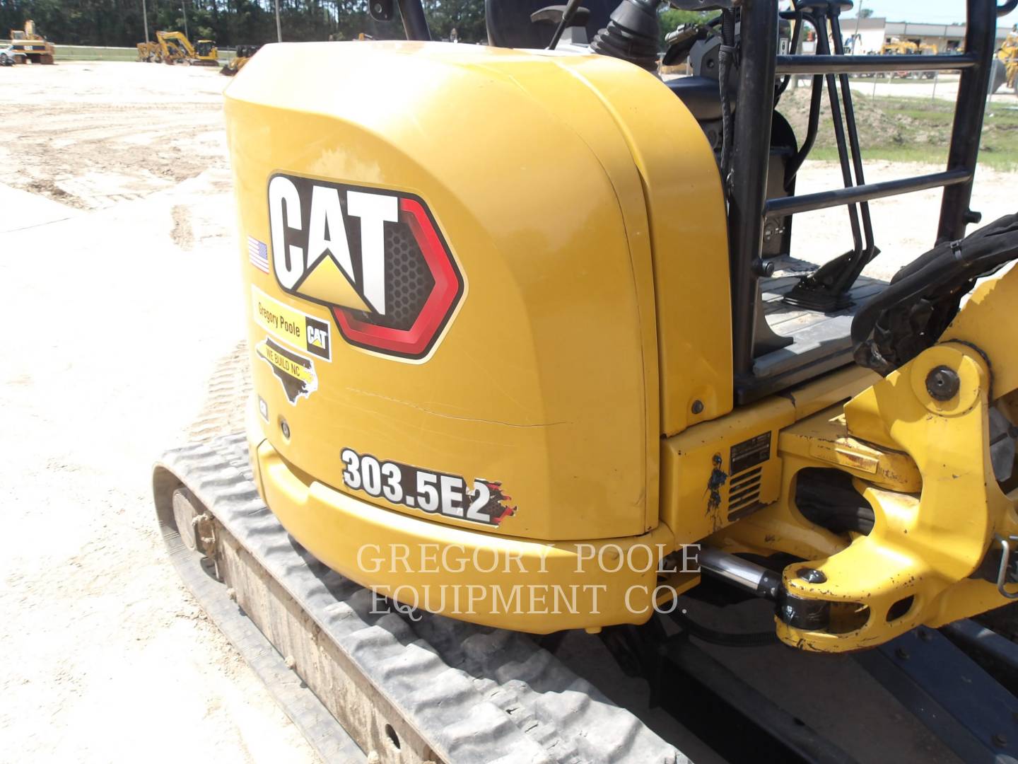 Caterpillar 303.5E2CR, 1277 hours, S/N: JWY08254, 2021 - Image 8