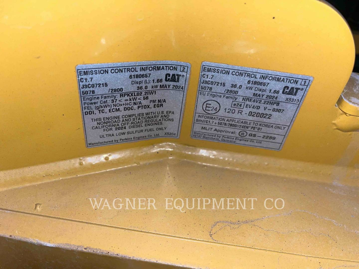 Caterpillar CB4.403, Compactor, 560 hours, S/N: 65100426, 2025 - Image 8
