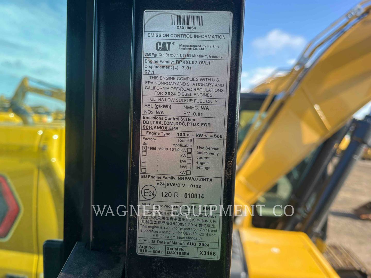 Caterpillar 326, 571 hours, S/N: FAY20331, 2025 - Image 8