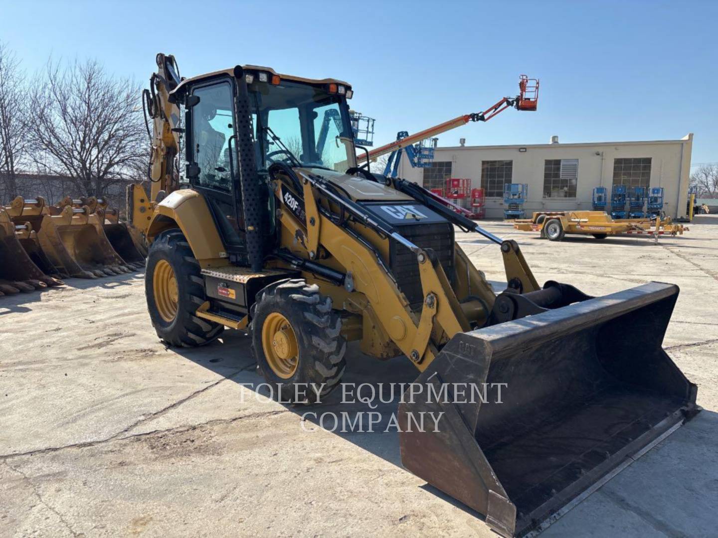 Cat 420F2IT, Backhoe Loader, 2054 hours, S/N: HWD02587, 2018 - Image 2