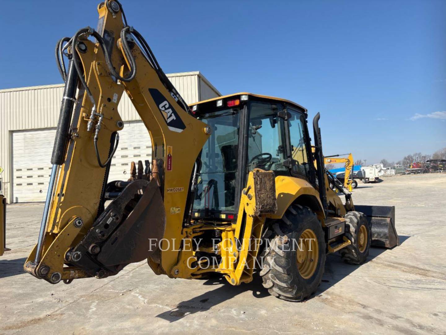 Cat 420F2IT, Backhoe Loader, 2054 hours, S/N: HWD02587, 2018 - Image 3