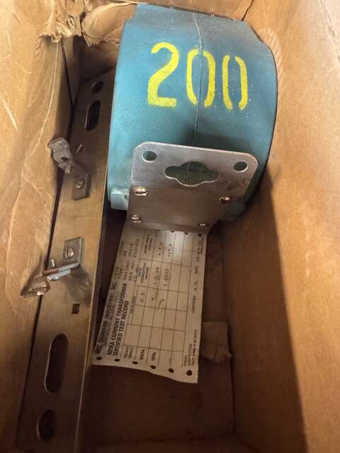 GEC Durham Industries Current Transformer 105KP (Type AB21) 600 VAC - Image 1