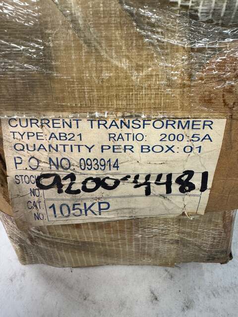 GEC Durham Industries Current Transformer 105KP (Type AB21) 600 VAC - Image 2