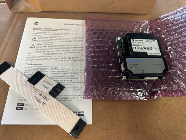 Allen-Bradley EtherNet/IP Communication Adapter 20-COMM-E 5 VDC - Image 1