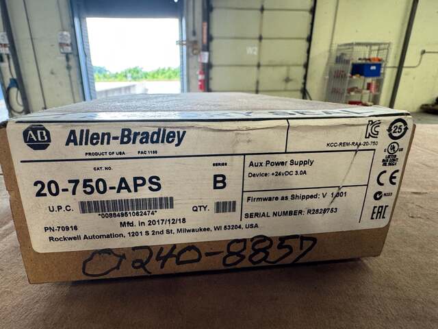 Allen-Bradley Auxiliary Power Supply Module 20-750-APS 24 VDC - Image 3