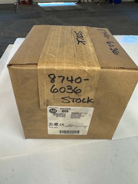 Allen-Bradley Speed Switch 808-M3 600V Allis-Chalmers Max - Image 2