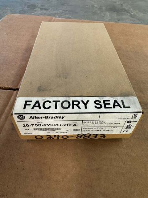 Allen-Bradley I/O Option Module 20-750-2262C-2R 24 VDC - Image 2