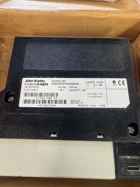Allen-Bradley ControlNet Communications Bridge Module 1756-CNB/E 24 VDC - Image 2