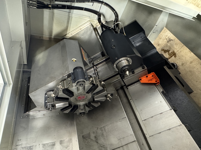 Haitian, Precision #TC25x500II, horizontal box way lathe, Fanuc 0iTF Plus, 22" swing, 8" chuck, new, 2024 - Image 5