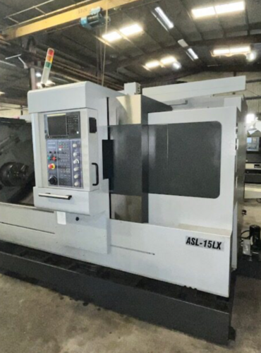 Ganesh #ASL-15LX, CNC Lathe, 15" chuck, 19.6" max. cutting diameter, 66" cut length, 4.1" bar, 15 HP, 2500 - Image 4