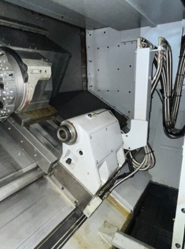 Ganesh #ASL-15LX, CNC Lathe, 15" chuck, 19.6" max. cutting diameter, 66" cut length, 4.1" bar, 15 HP, 2500 - Image 7