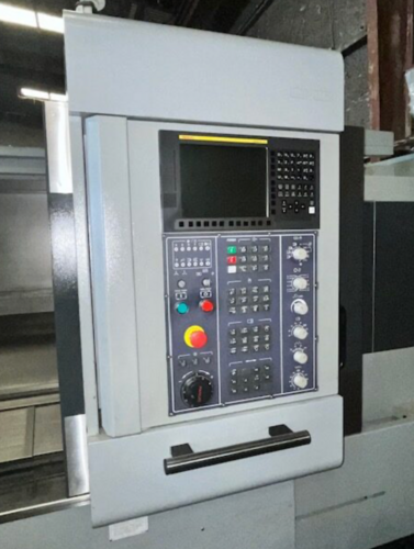 Ganesh #ASL-15LX, CNC Lathe, 15" chuck, 19.6" max. cutting diameter, 66" cut length, 4.1" bar, 15 HP, 2500 - Image 9