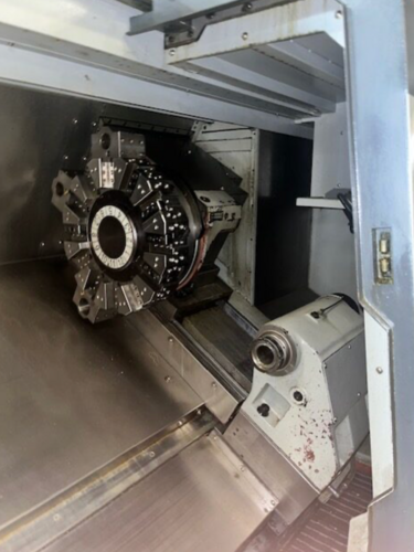 Ganesh #ASL-15L, CNC Lathe, 15" chuck, 19.6" max. cutting diameter, 42.9" cut length, 4.1" bar, 15 HP, 2500 - Image 4