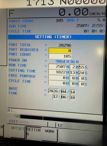 Takisawa #LA-250YS, 6-Axis CNC Lathe, 10.6" X, 3.92" Y, 31.49" Z, 23.6" swing, 14.6" turning diameter, 10" - Image 8