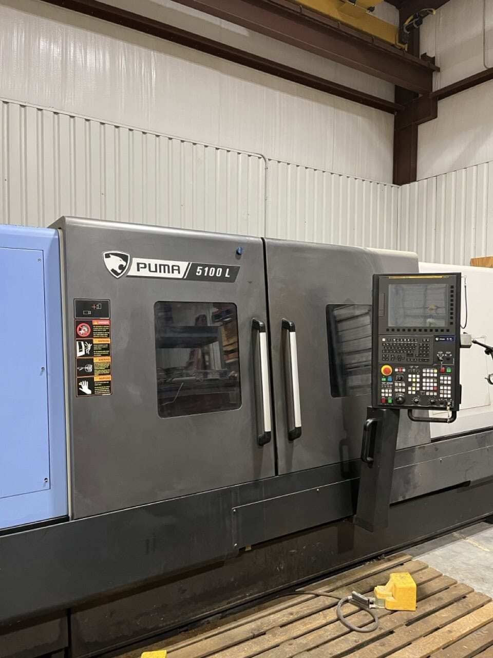 Daewoo Doosan #PUMA-5100LC, CNC Lathe, 14.3" X, 84.8" Z, 35.4" swing, 81.97" turning length, 25.6" turning - Image 1
