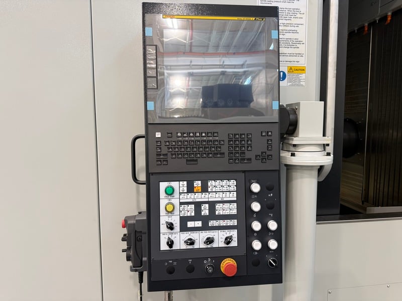 Haitian, Precision #MQ50, CNC horizontal machining center, Fanuc 31i-B Plus, 28.7" X, 28.7" Y, 31.5" Z, 12000 - Image 3